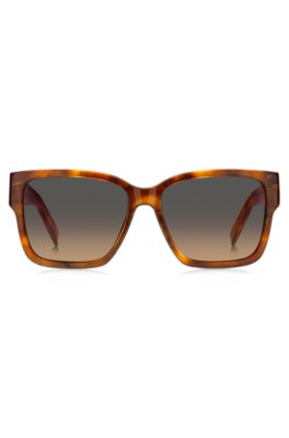 Boss Havana-acetate sunglasses with Double B monogram solglasögon dam – bild 2