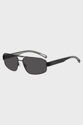 HUGO Sonnenbrille im Wrap-Stil mit Gummi-Logo, Assorted-Pre-Pack