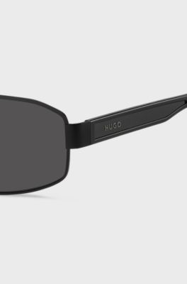 HUGO Sonnenbrille im Wrap-Stil mit Gummi-Logo, Assorted-Pre-Pack