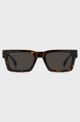 Havana-acetate sunglasses with Double B monogram, Assorted-Pre-Pack