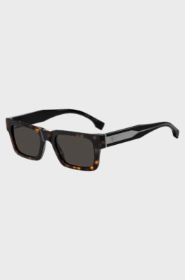 Havana-acetate sunglasses with Double B monogram, Assorted-Pre-Pack