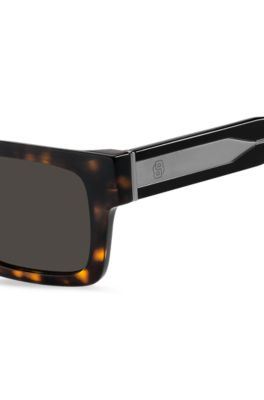 Havana-acetate sunglasses with Double B monogram, Assorted-Pre-Pack