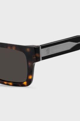 Havana-acetate sunglasses with Double B monogram, Assorted-Pre-Pack