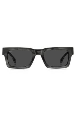 Patterned-acetate sunglasses with Double B monogram 1
