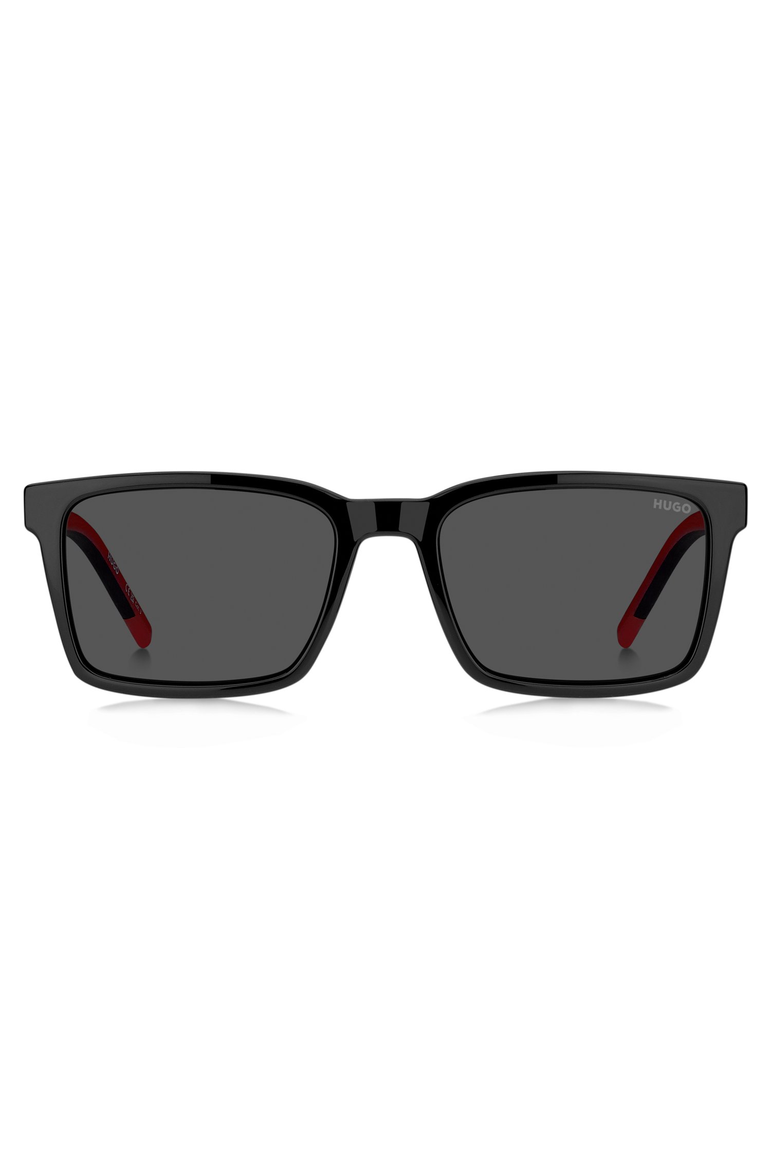 Hugo sunglasses with patterned temples solglasögon herr – bild 2