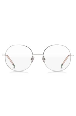Hugo Round optical frames with rose-coloured trims övrigt dam – bild 2