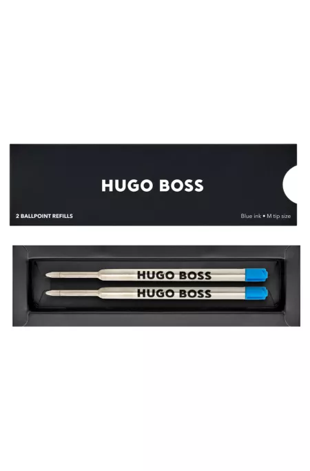 Nachfüllminen für Kugelschreiber mit blauer Tinte im Zweierpack