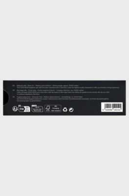 Two-pack of black-ink ballpoint pen refills, Black
