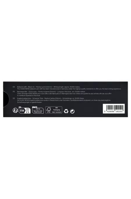 Two-pack of black-ink ballpoint pen refills