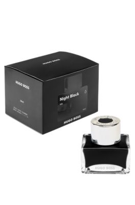 Fountain pen ink bottle in black, Black