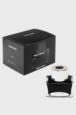 Bouteille d&rsquo;encre noire pour stylo plume &agrave; logo, Noir