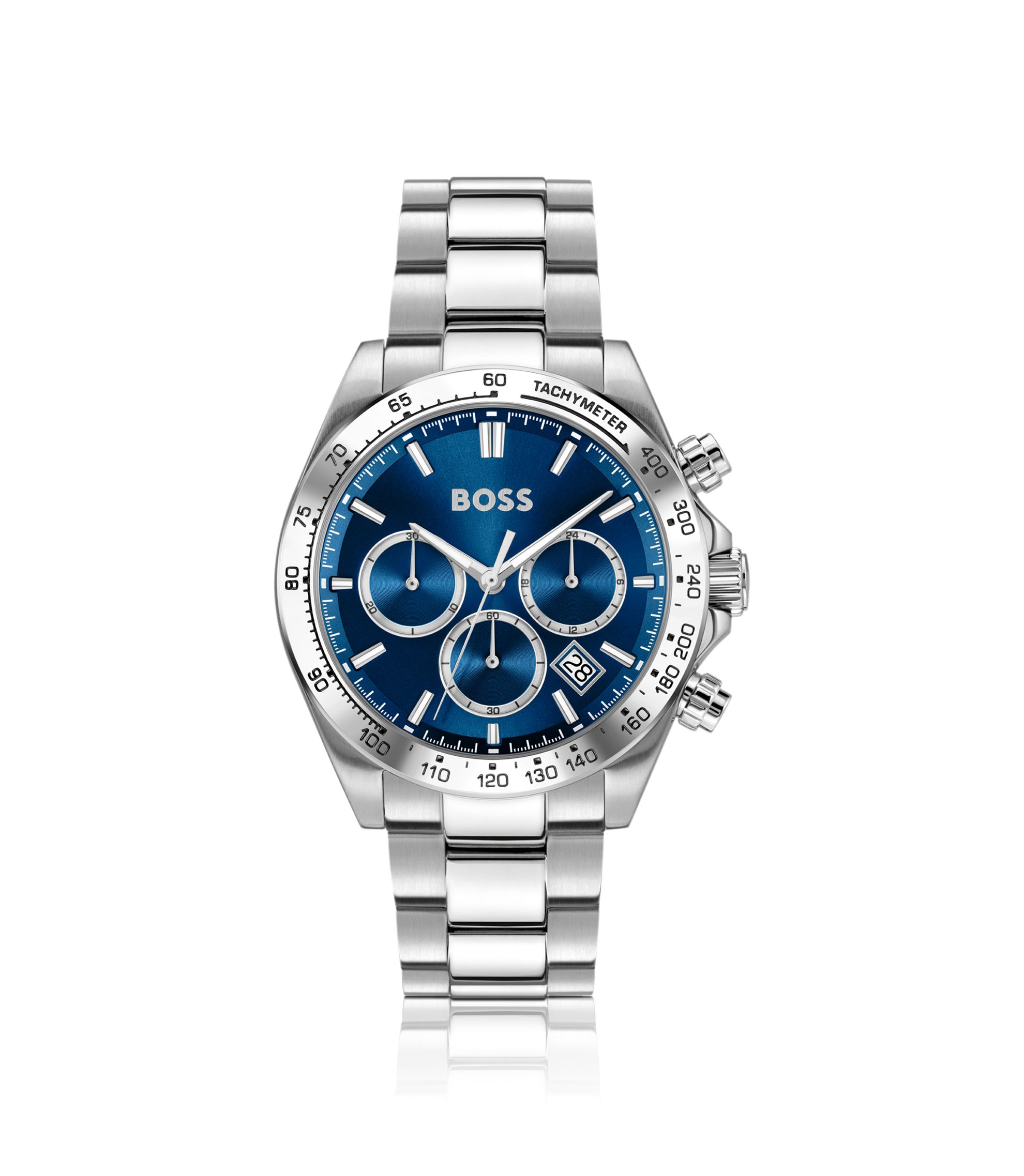 Hero 2.0 Chronograph mit zweischichtigem blauem Zifferblatt