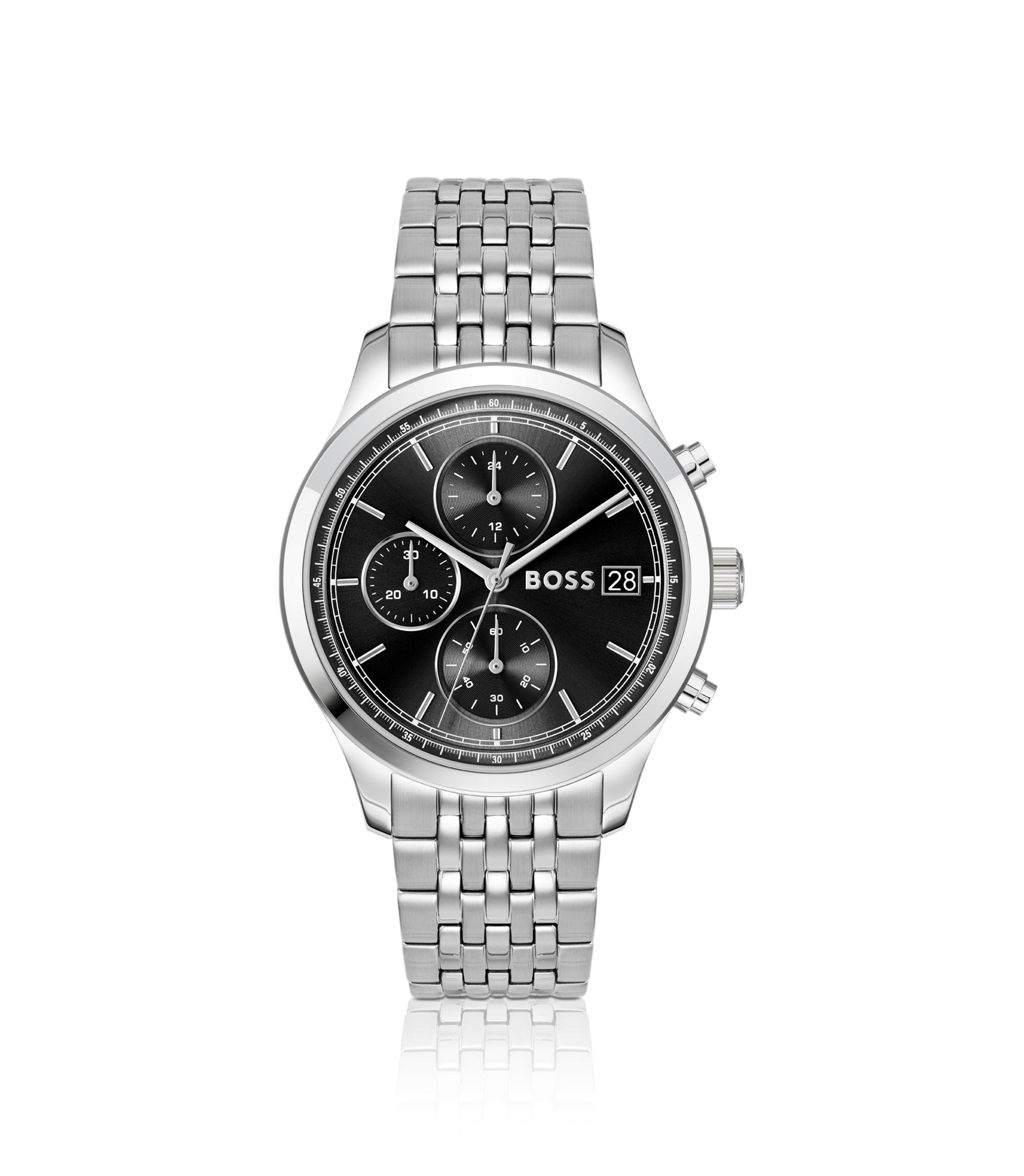 Stratus Chronograph mit siebengliedrigem Armband