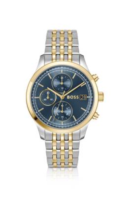 Stratus chronograph watch in two-tone steel – Omdömen - Hållbarhet | BOSS