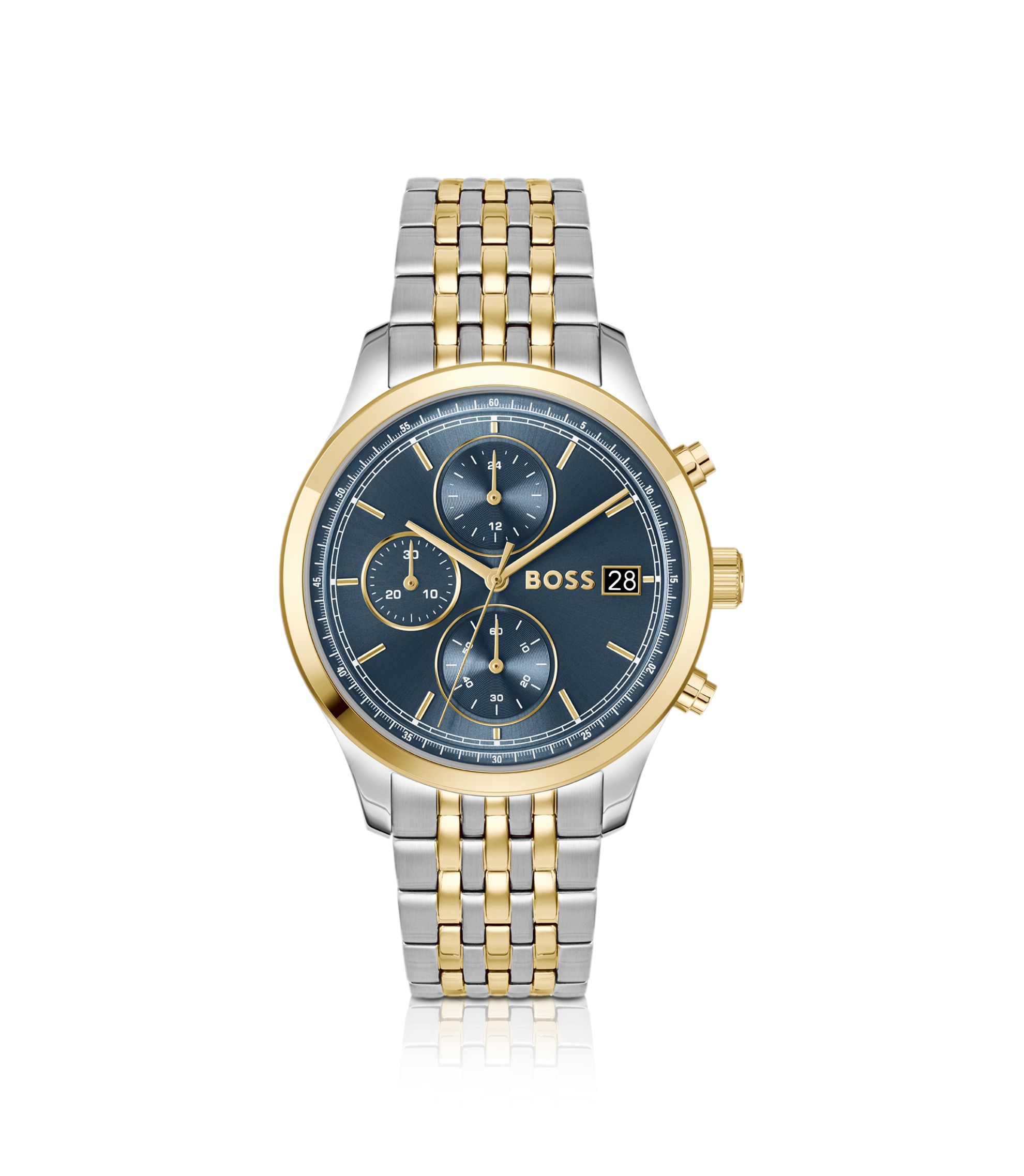 Stratus Chronograph aus zweifarbigem Edelstahl