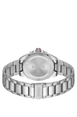 Hugo Seam stainless-steel watch with green textured dial analoga klockor herr – bild 2