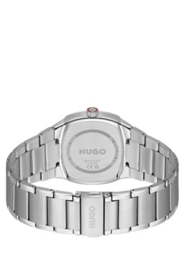 Hugo Telly stainless-steel watch with retro-inspired case analoga klockor herr – bild 2