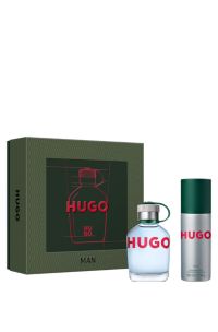 HUGO Man Eau de Toilette 75ml gift set, Assorted-Pre-Pack