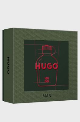 Eau de toilette HUGO Man 75 ml en coffret cadeau, Assorted-Pre-Pack