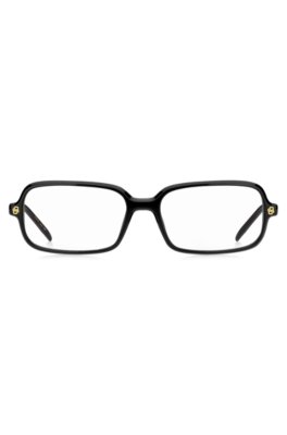 Boss Black-acetate optical frames with rose-gold-tone trims övrigt dam – bild 2
