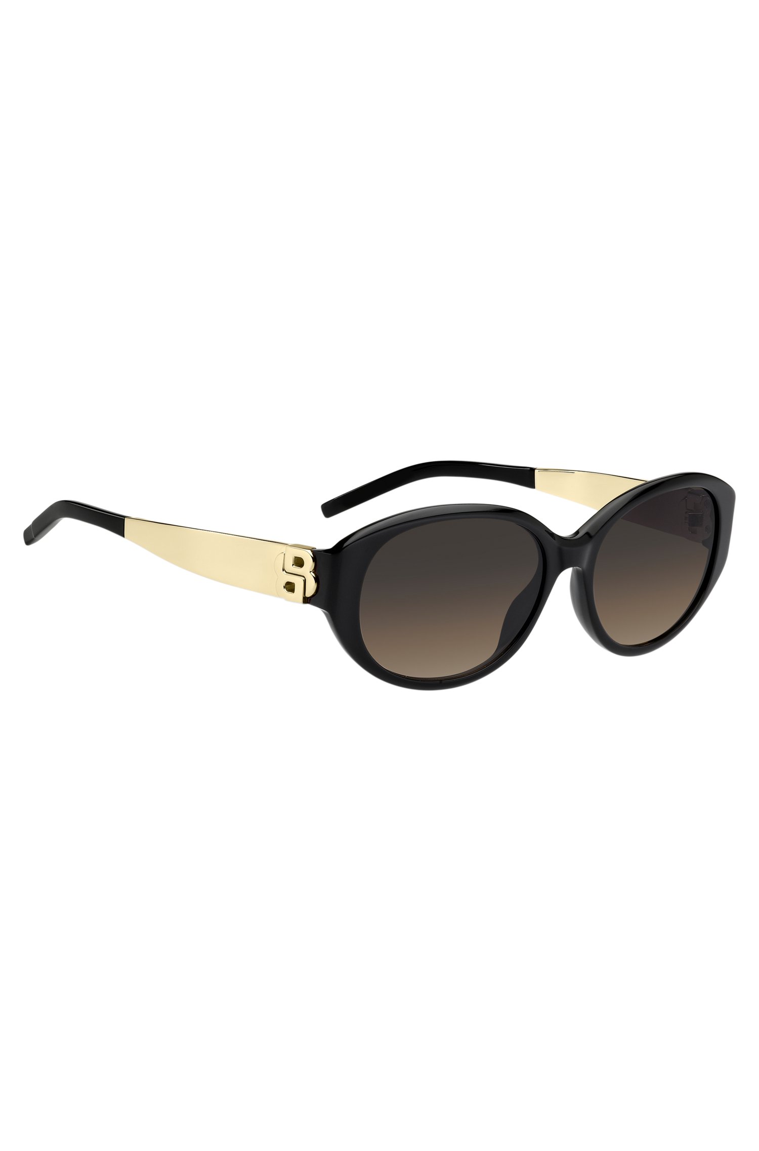 Boss Two-tone sunglasses with Double B monograms solglasögon dam – bild 3