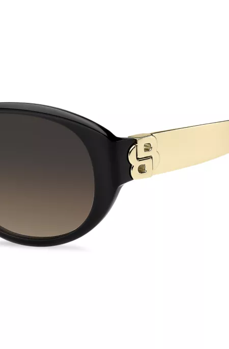 Two-tone sunglasses with Double B monograms