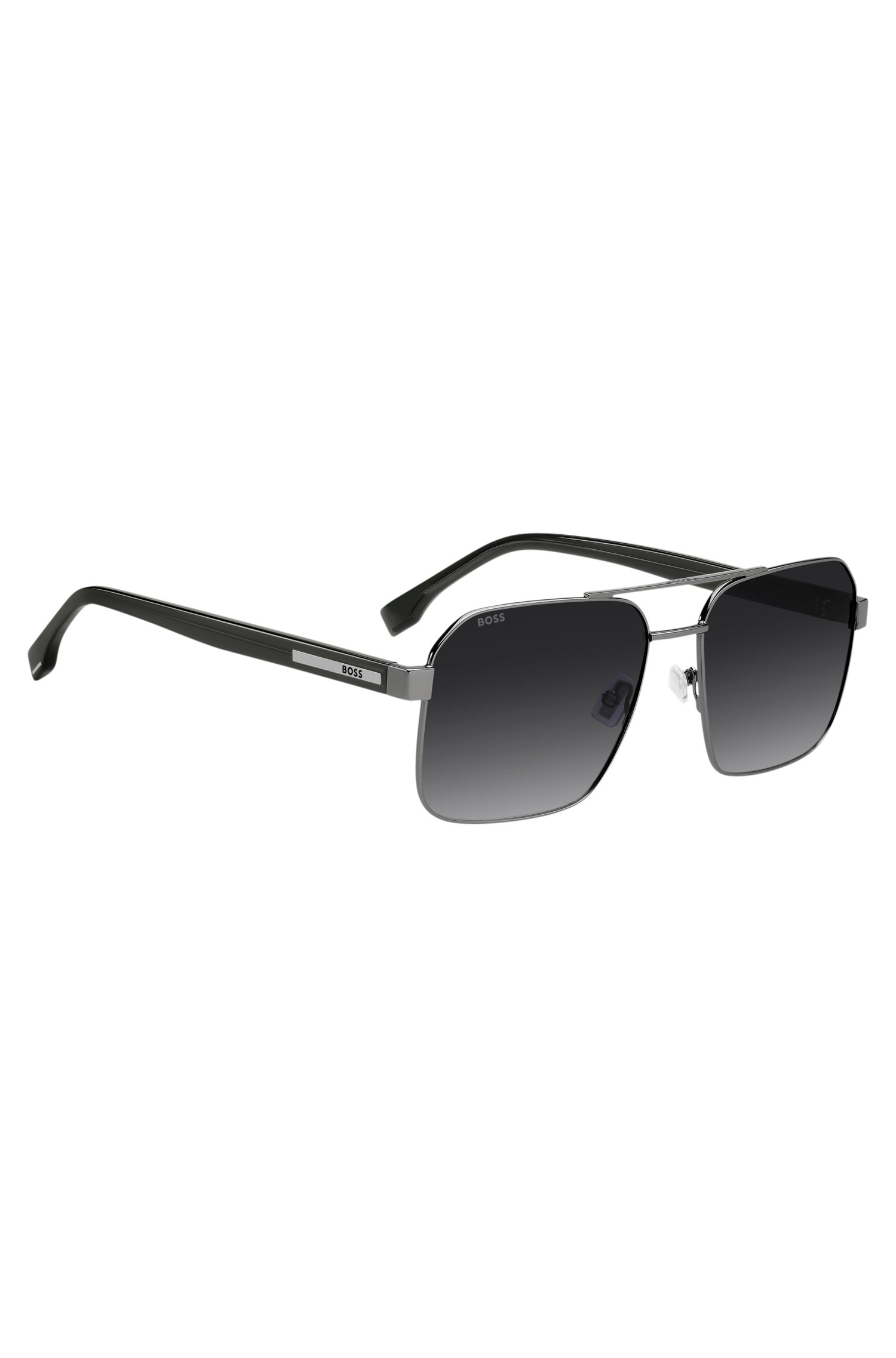 Boss Stainless-steel sunglasses with transparent temples manschettknappar & slipsnålar herr – bild 3