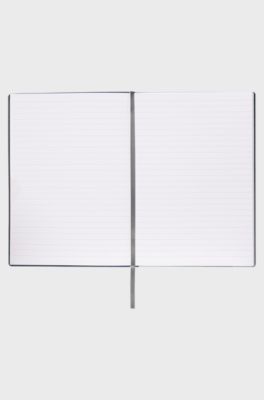 Navy A5 notebook with Double B monogram, Blue