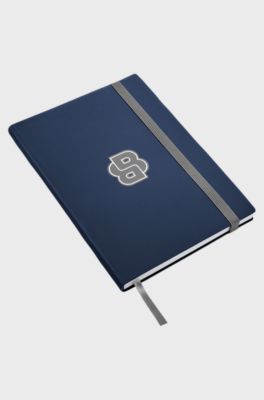 Navy A5 notebook with Double B monogram, Blue