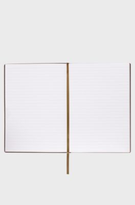 Burgundy A5 notebook with Double B monogram, Dark Red