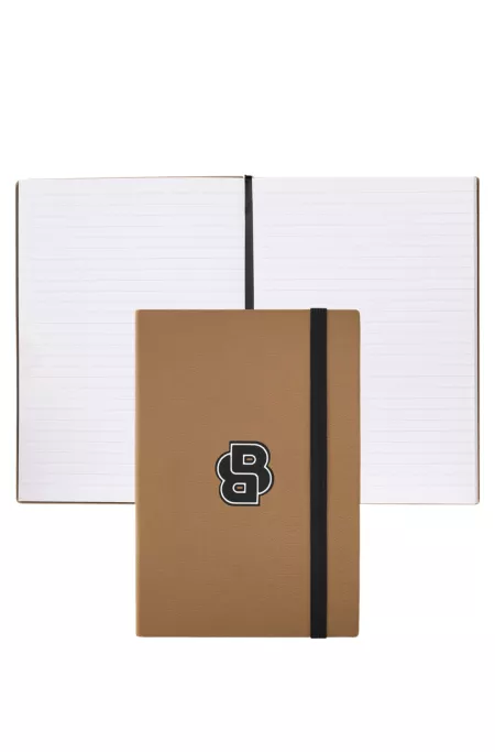 Camel A5 notebook with Double B monogram
