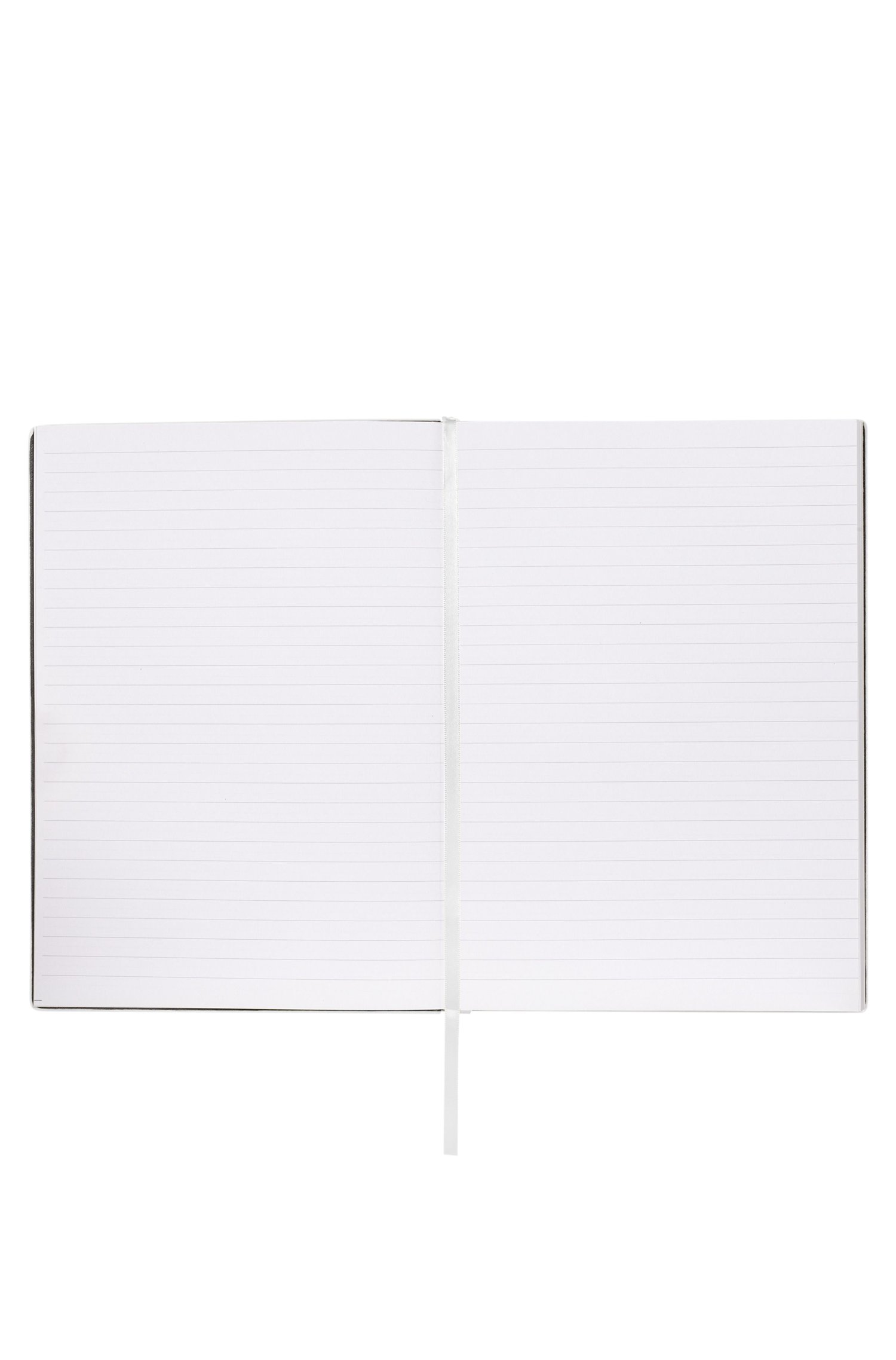Boss check-print A5 notebook with foil logo paraplyer & tech herr – bild 2