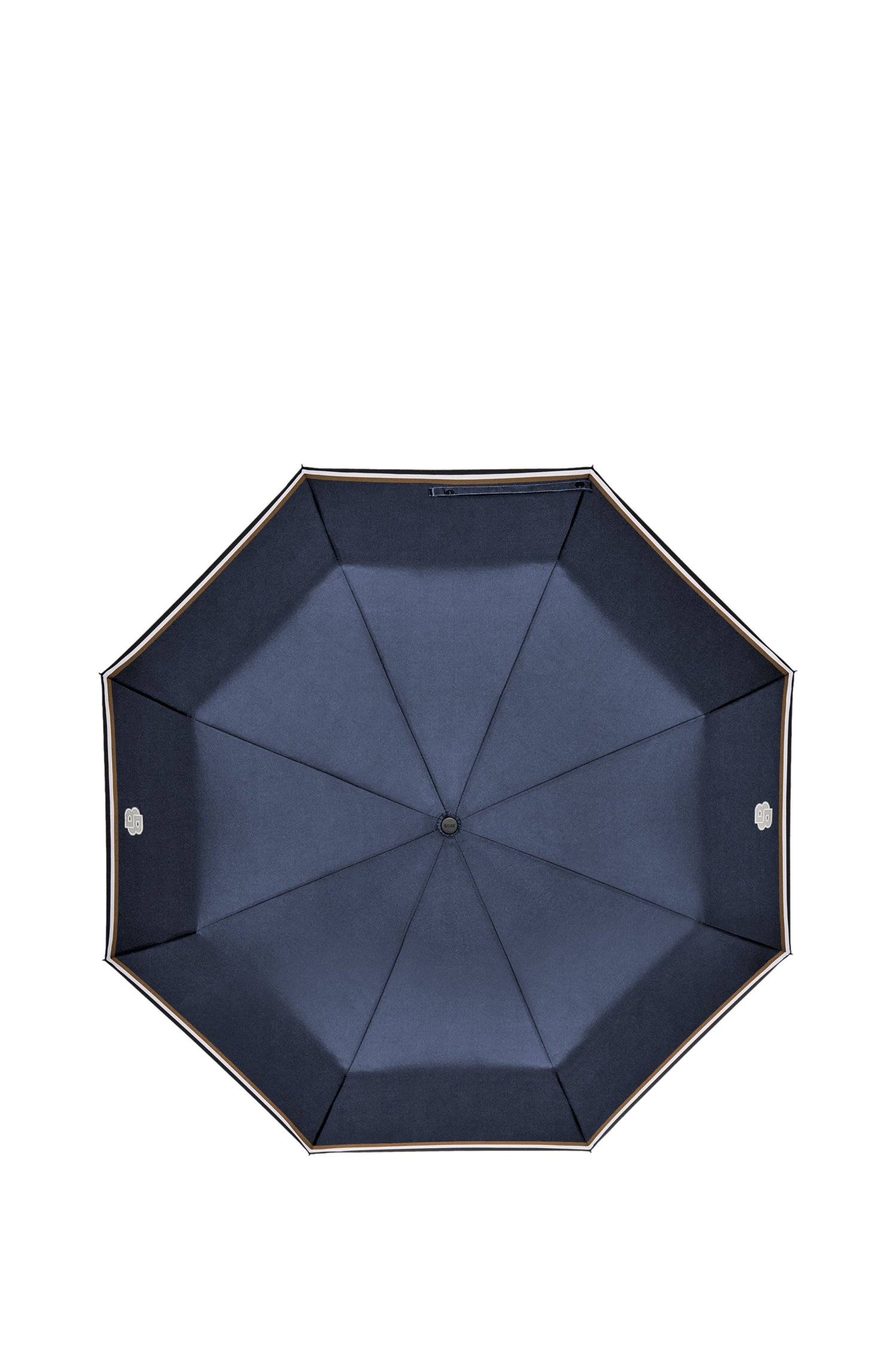 Boss pocket umbrella with Double B and signature stripes paraplyer & tech dam – bild 3