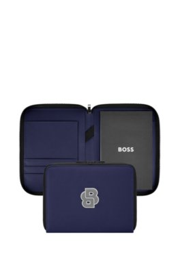 Boss Varsity-inspired folder with oversized logo patch övrigt herr – bild 4