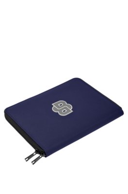 Boss Varsity-inspired folder with oversized logo patch övrigt herr – bild 2