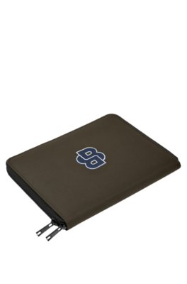 Boss Zipped folder with varsity-style logo patch övrigt herr – bild 3