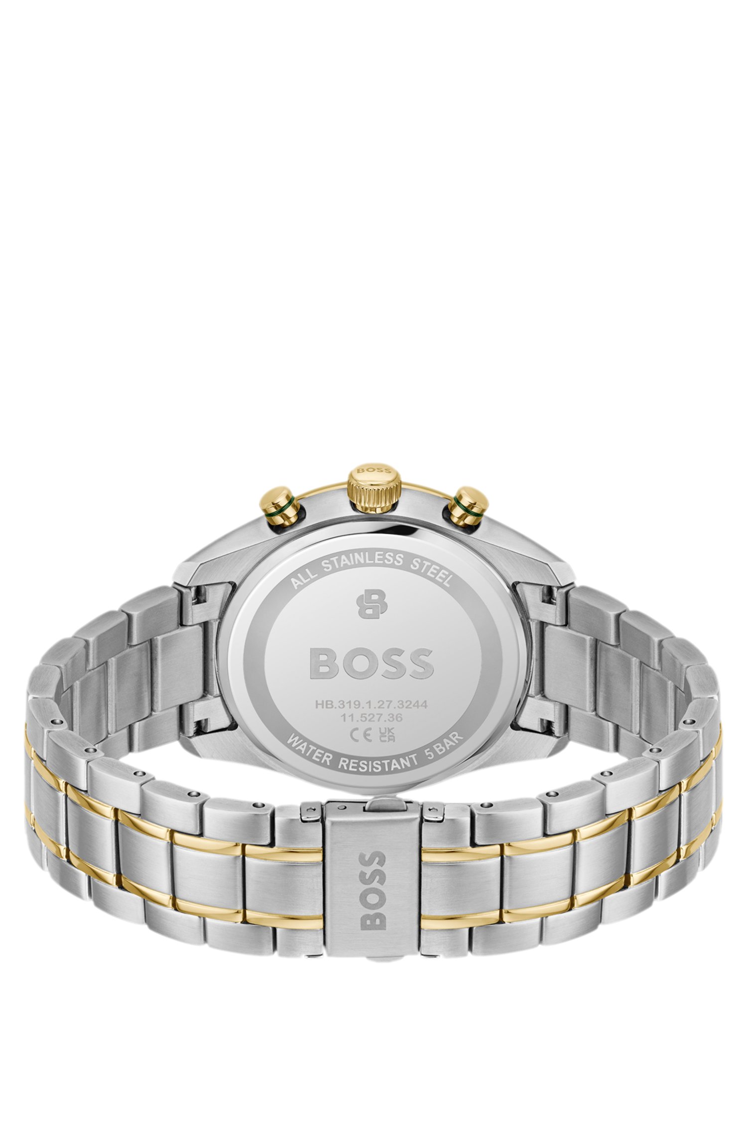 Boss Grand Prix Vitesse two-tone watch with green dial klockor herr – bild 2
