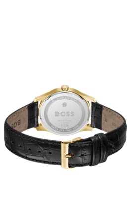 Boss Principle Prestige watch with black textured dial analoga klockor herr – bild 2