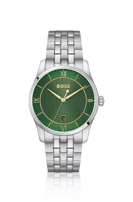 Principle Prestige watch with green textured dial