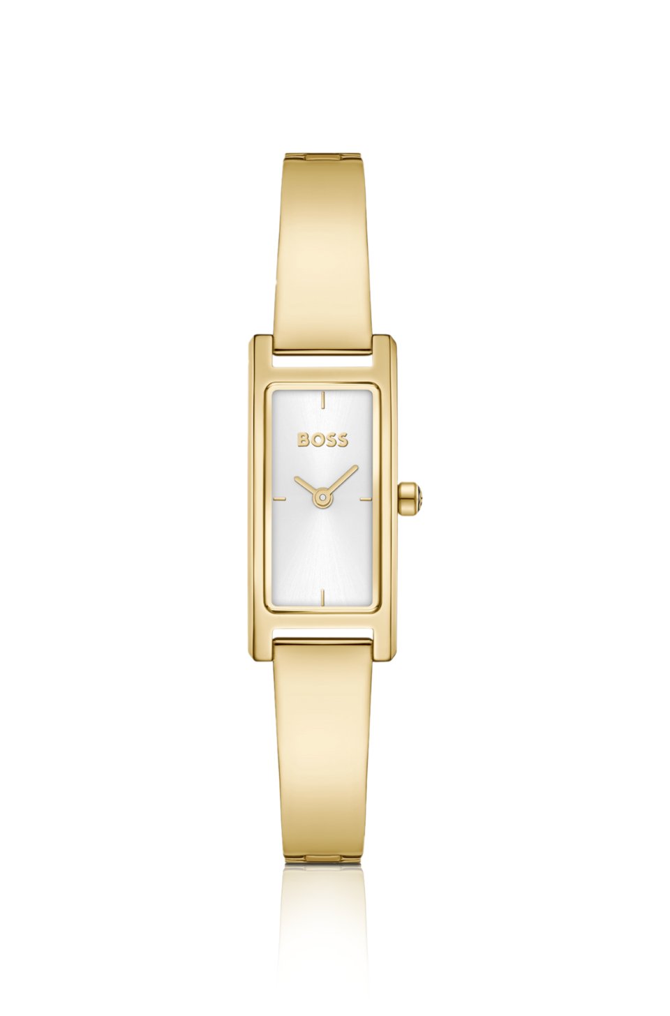 Lucy Allure gold-tone watch with bangle