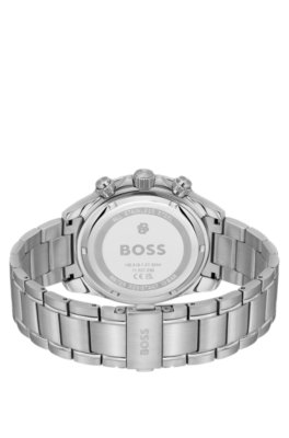 Boss Sealiner black-dial watch with rotating tachymeter bezel analoga klockor herr – bild 2