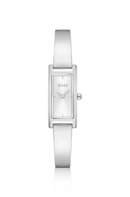 Lucy Allure stainless-steel watch with bangle