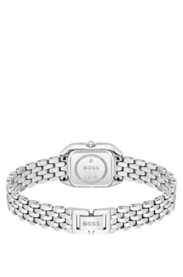 Boss Mae Petite stainless-steel watch with crystal-set bezel analoga klockor dam – bild 2