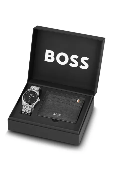 Principle Geschenk-Set aus Uhr und Kartenetui