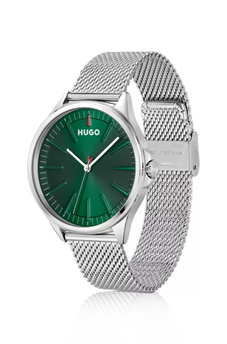 #Smash mesh-bracelet watch