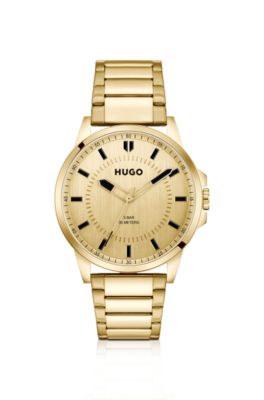 #First gold-tone watch, Gold tone