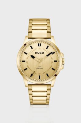 #First gold-tone watch, Gold tone