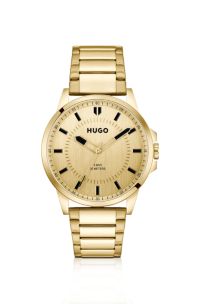 #First gold-tone watch, Gold tone