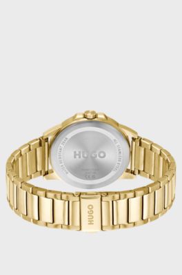 #First gold-tone watch, Gold tone