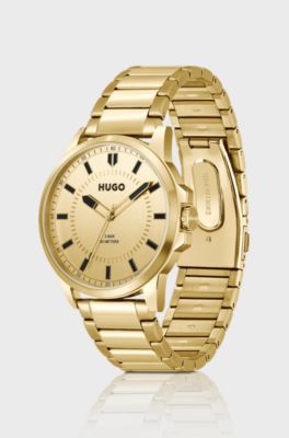 #First gold-tone watch, Gold tone